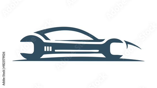 Automotive car repair service logo