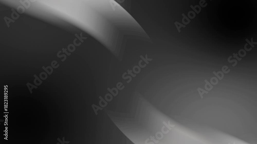 Abstract Black and White Wave Pattern Background Close up view of a textured surface with a repeating waves.