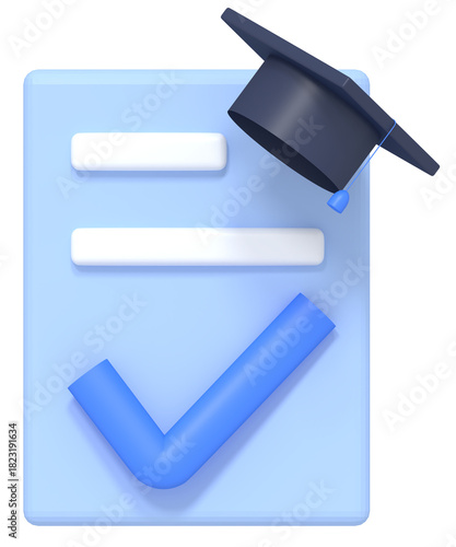 Graduation, checklist and approval