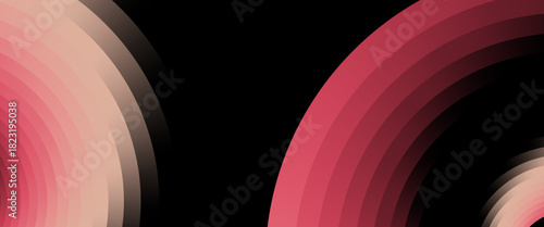 Minimalistic abstract dark background. pink background. Futuristic neon gradient pattern with vertical glowing lines blending smooth and radiant colors.