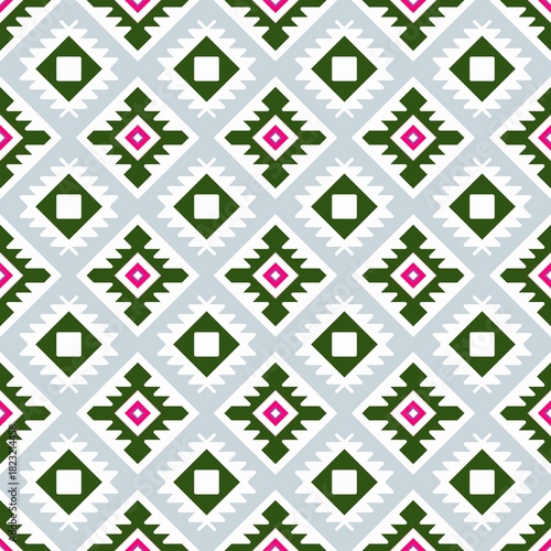 Stylish geometric pattern with vibrant colors for eye-catching backgrounds and modern designs, perfect for textiles, branding, and creative projects now