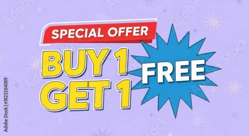 Limited Time Buy One Get One Free Special Offer
