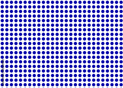 水玉 パターン シンプルな青いドット柄の背景 壁紙素材 透過