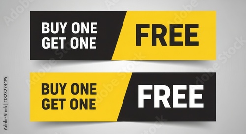Buy One Get One Free Special Promotion Offer