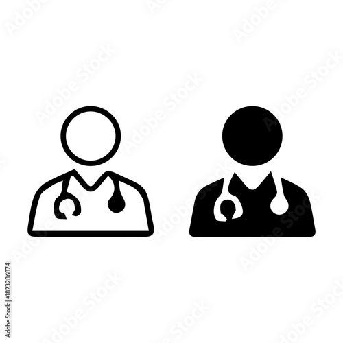 doctor, medical, illustration, health, equipment, hospital, care, icon, clinic, medicine, symbol, technology, diagnostic, design