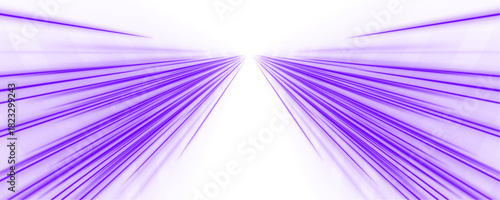 A purple neon curve stretches forward with smooth motion and subtle spark accents. The glowing path delivers a futuristic energy flow. Ideal for tech, gaming or sci-fi graphics.