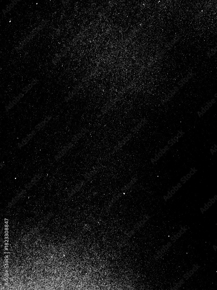 Obraz premium Dust and scratches design. Aged photo editor layer. Black grunge abstract background. Copy space.