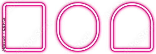 Vibrant neon light signage with bold typography and electric glow effects perfect for nightlife and entertainment venues