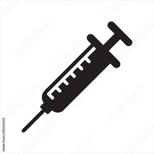 syringe icon vector illustration