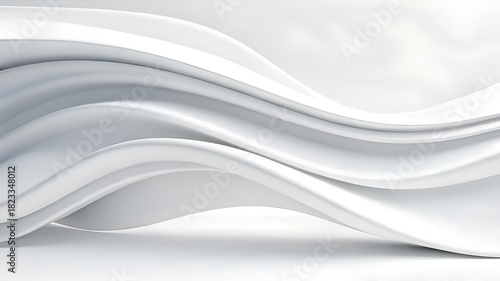 white wave abstact background texture