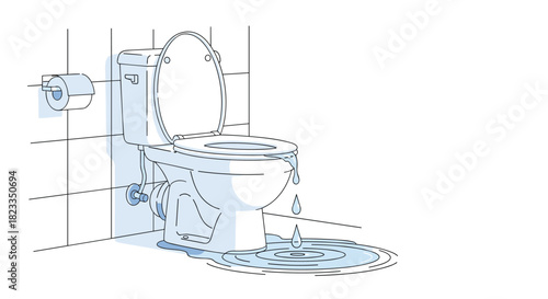 Understanding the mechanics of a modern flush toilet system and its water conservation features.