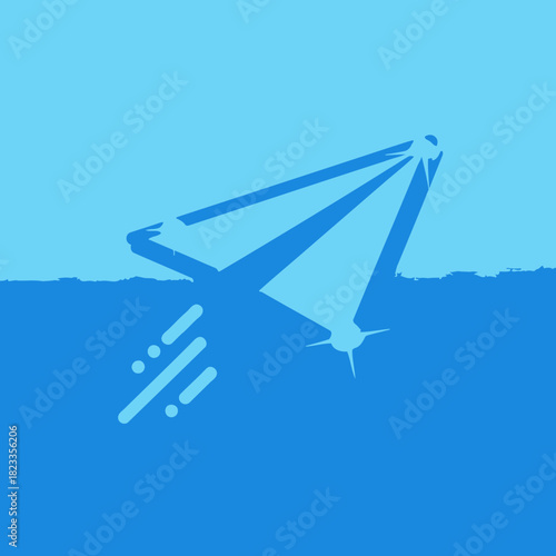 Paper Plane Adventure A Journey Through Cloudy Skies and Open Horizons