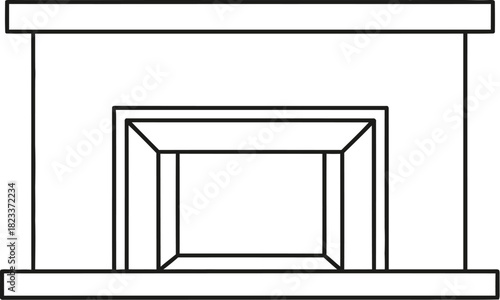 Fireplace hearth home interior design architecture living room modern style cozy