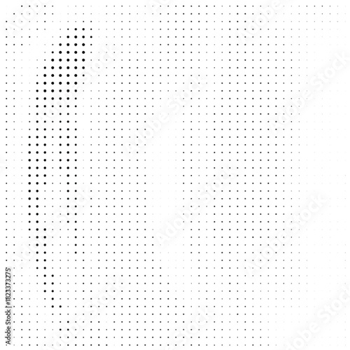 Wavy gradient halftone dots pattern texture background
