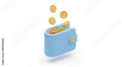 Isolated vector illustration of a blue plastic bottle with a lid, a container, and an appliance-like can opener on a white background