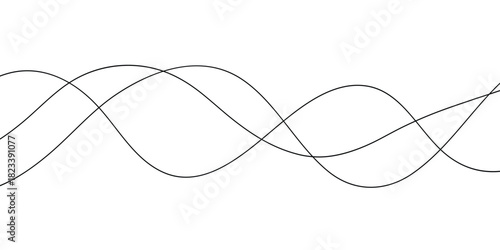 rope knot on white background