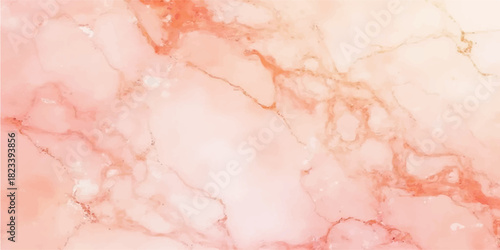 Abstract pink watercolour painting texture on grunge paper surface illustration