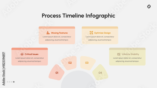 Process Timeline Infographic