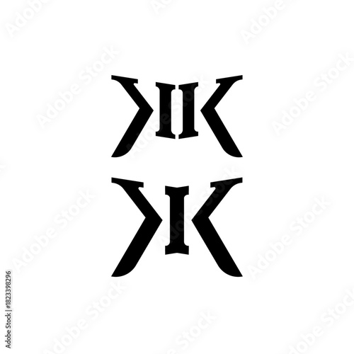 KIK LOGO (KK, KIK, KIIK,.....)