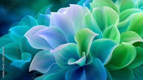 Digital Garden Concept with...