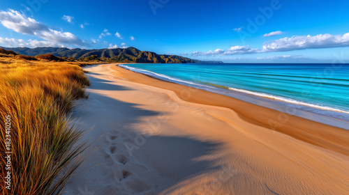 Sunset Beach Panorama with ...