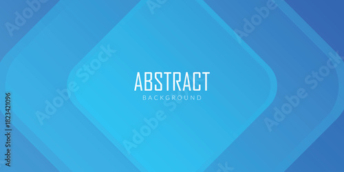 abstract creative blue gradient polygon background vector illustration.