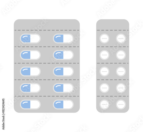 薬のイラストセット
