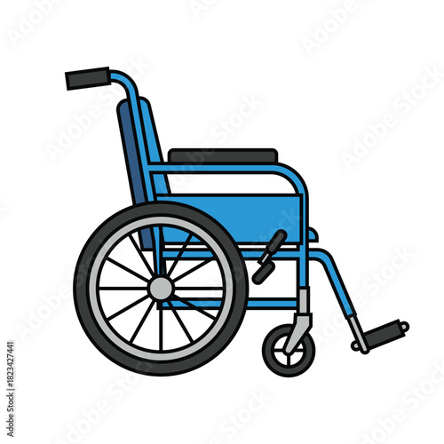 Wheelchair vector clip art, Mobility Aid for Disabled People