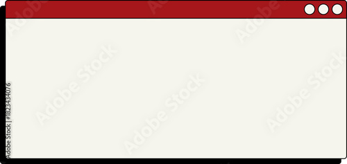 Small Popup Box – Retro UI Minimal Window