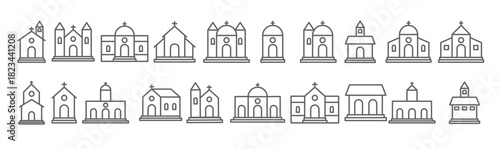 Set of landmark vector