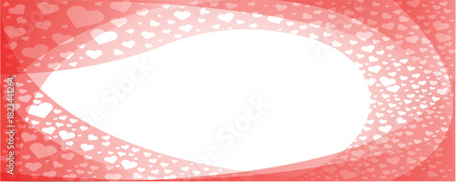 ab heart in heart bg vector
