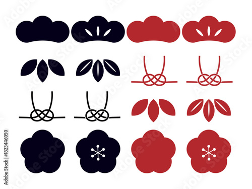 お正月あしらいセット1