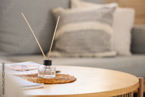 Reed diffuser with magazine...