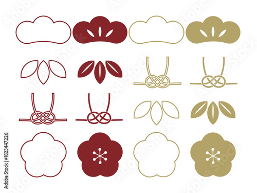 お正月あしらいセット3