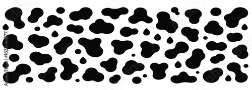 black and white irregular splatter pattern background 