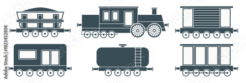 vector caboose collection