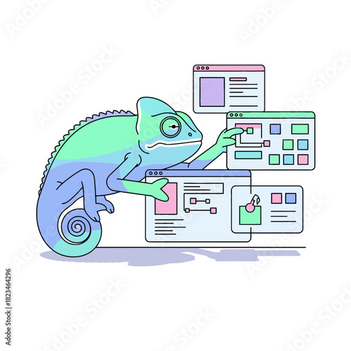 Chameleon Developer Customizing Adaptive Web Interface Design