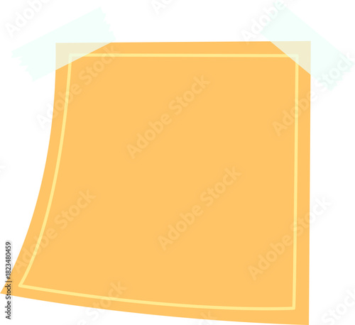 Sticky Note Illustration