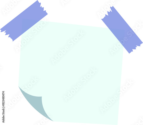 Sticky Note Illustration