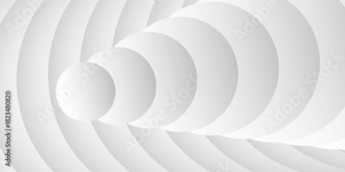 Blank paper sheets arranged in repeated pattern in 3d rendering, top view of this material