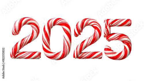 Candy Cane New Year 2025