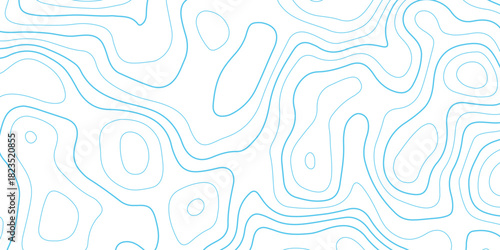 Topographic map background with geographic grid for hiking and mountain sport. luxury topographic wavy pattern and geographic grid map design. paper texture Imitation of a geographical map shades.