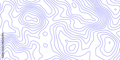 Topographic map background with geographic grid for hiking and mountain sport. luxury topographic wavy pattern and geographic grid map design. paper texture Imitation of a geographical map shades.