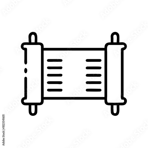 Ancient Scroll Document Old Paper Parchment for Historical Texts and Information