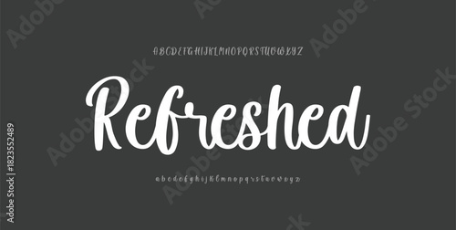 Smooth modern script font featuring relaxed handwritten curves and a fresh flowing monoline style. Perfect for lifestyle branding, social media titles, casual signatures, and modern logotypes.