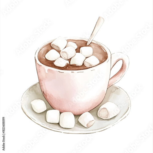 yuniazizah__a_cute_Hot_chocolate_with_marshmallows_and_chocolat_f00a80ad-1be1-44cc-8e73-da828d3266c7