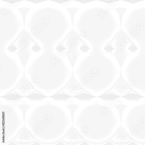 Abstract White Geometric Pattern Background