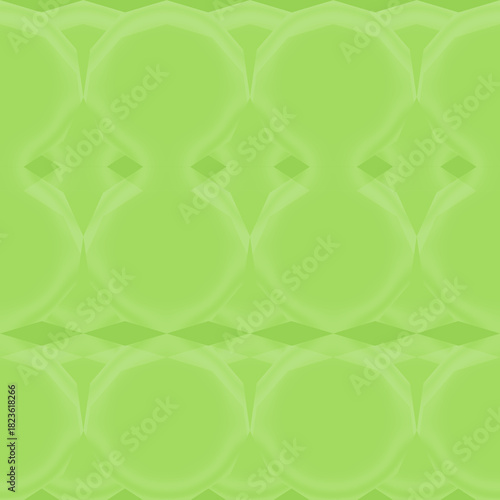 Abstract Green Geometric Pattern Background