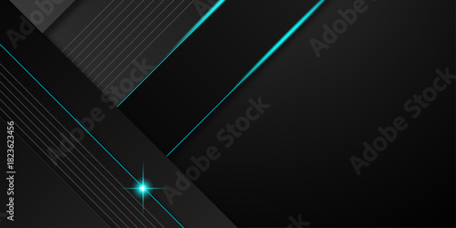 luxury wavy line abstract background with color element. Futuristic technology concept. Glowing rectangle geometric. Vector illustration for presentation designs, banners, business cards and more. 