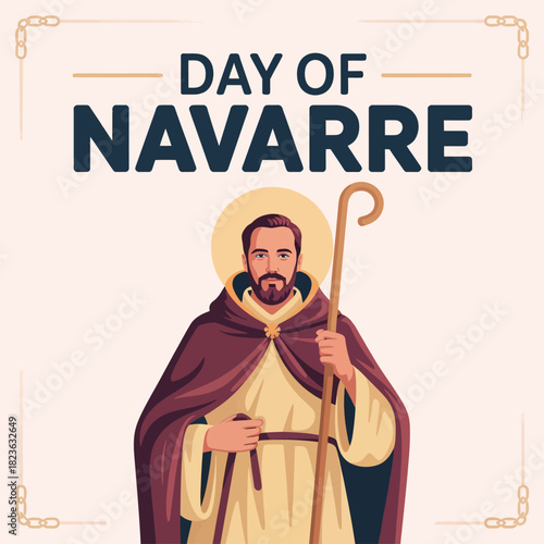 Φωτογραφία Day of Navarre Celebration with Saint and Religious Symbols